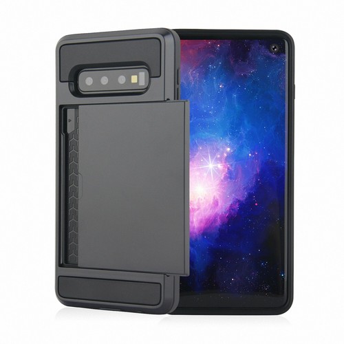 Funda protectora con techo de choque con soporte para tarjetas Samsung Galaxy S23 S22 S20+ Note 20 - Imagen 21 de 21
