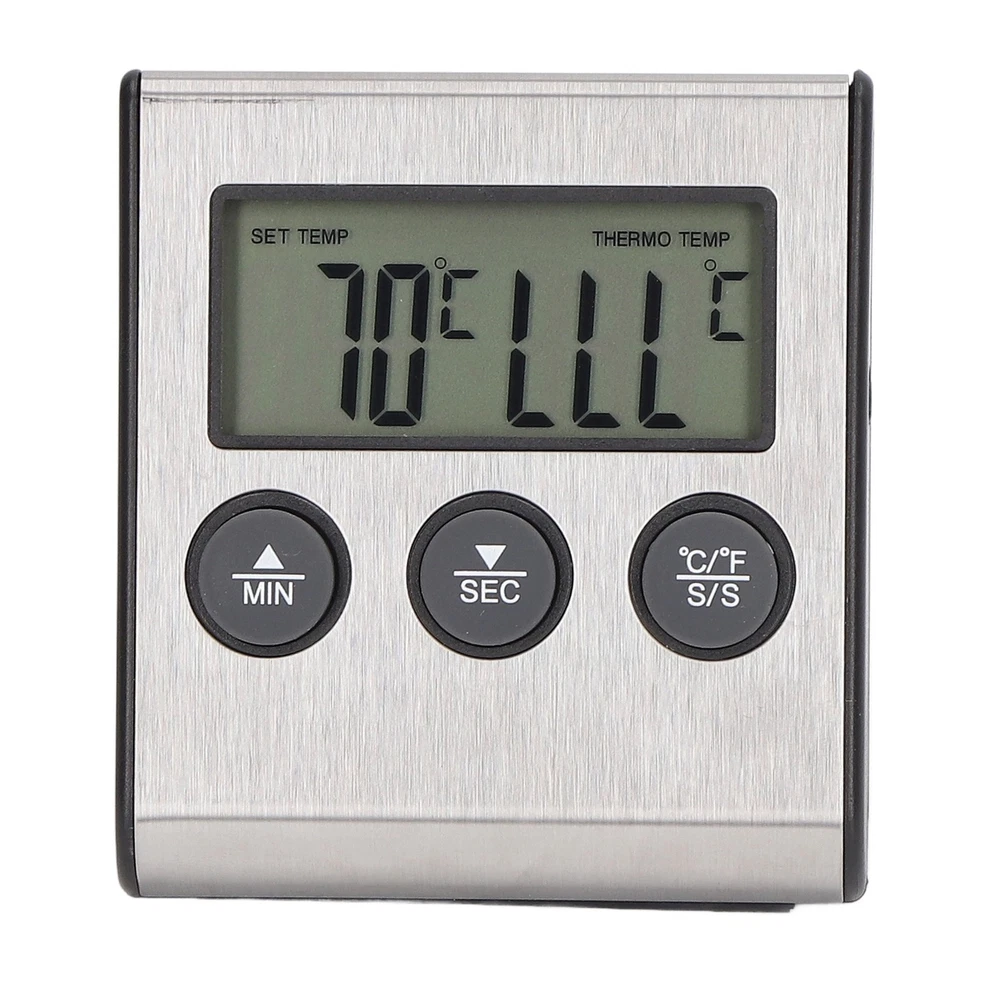 Meat Thermometer Electronic With Probe Digital Oven For Cooking Kitchen HAN