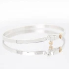 Tiffany & Co Bangle Bracelet Hook Eye Wire Ag925 K18YG Women Used