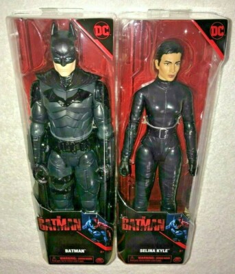 DC THE BATMAN SELINA KYLE & BATMAN 12'' FIGURES **NEW RELEASES**