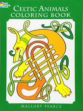 Image of Celtic Animals Colouring Book (Dover Coloring Books) - Paperback NEW Mallory Pea