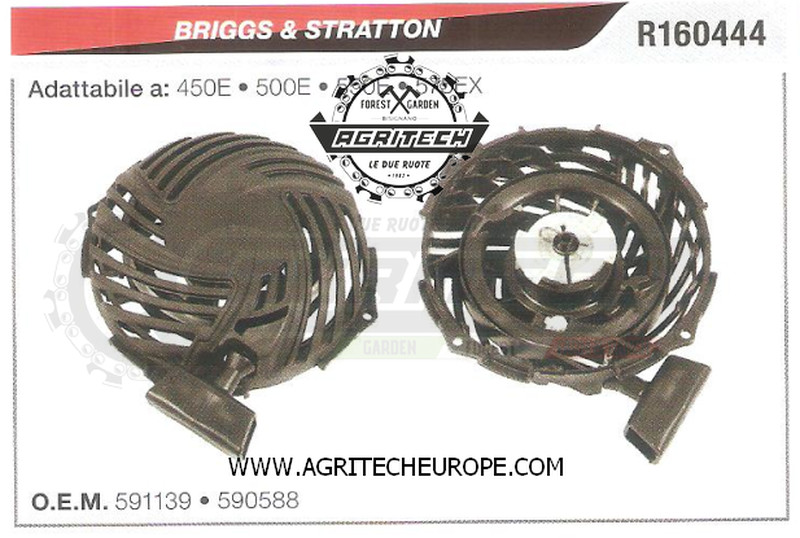 Carter Avviamento 590588 per Briggs & Stratton 450E 500E | Ricambio Top