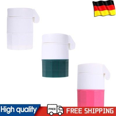 Mini Health Product Grinder Box Multipurpose Medicine Tablet Dispenser Daily Use
