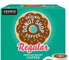 The Original Donut Shop Regular Keurig Single-Serve K-Cup Pods, Medium, 60 Count