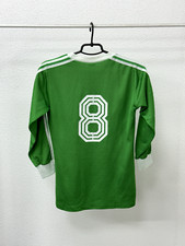 #8 Vintage Football Jersey Adidas 3/4 Sleeve West Germany size S