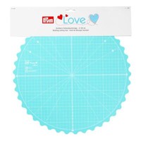 Prym Love Drebare Schneideunterlage (Rund/ Ø 35 Cm/ TüRkis) - 611469