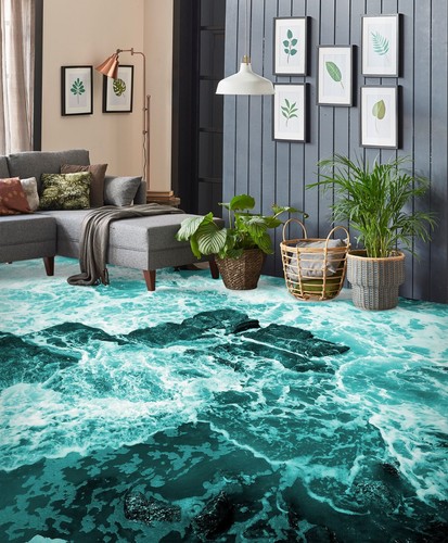 3D Zwei Delphin 753 Mauer Murals Mauer Aufklebe Decal Durchbruch AJ WALLPAPER DE