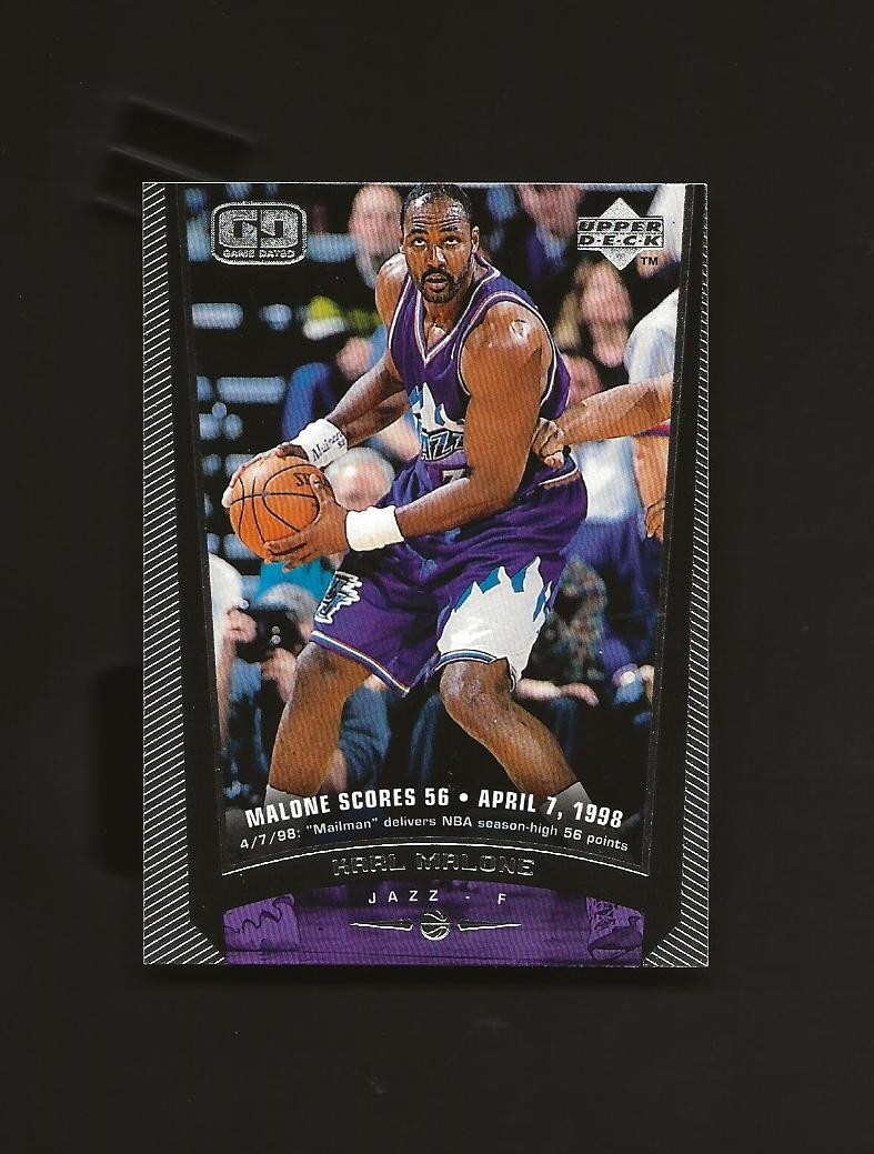 1998 Upper Deck Basketball card Karl Malone  # 151