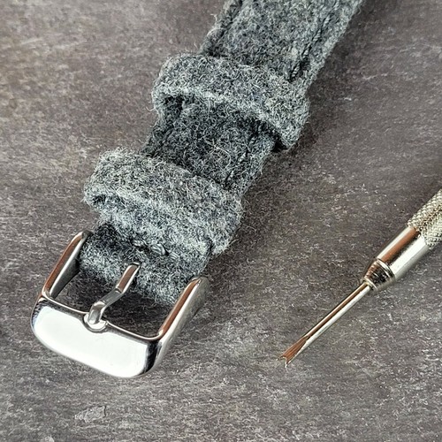 Luxus Neuseeland Wolle Uhrenarmband Band | Lederfutter | 18 mm 20 mm 22 mm - Bild 4 von 9
