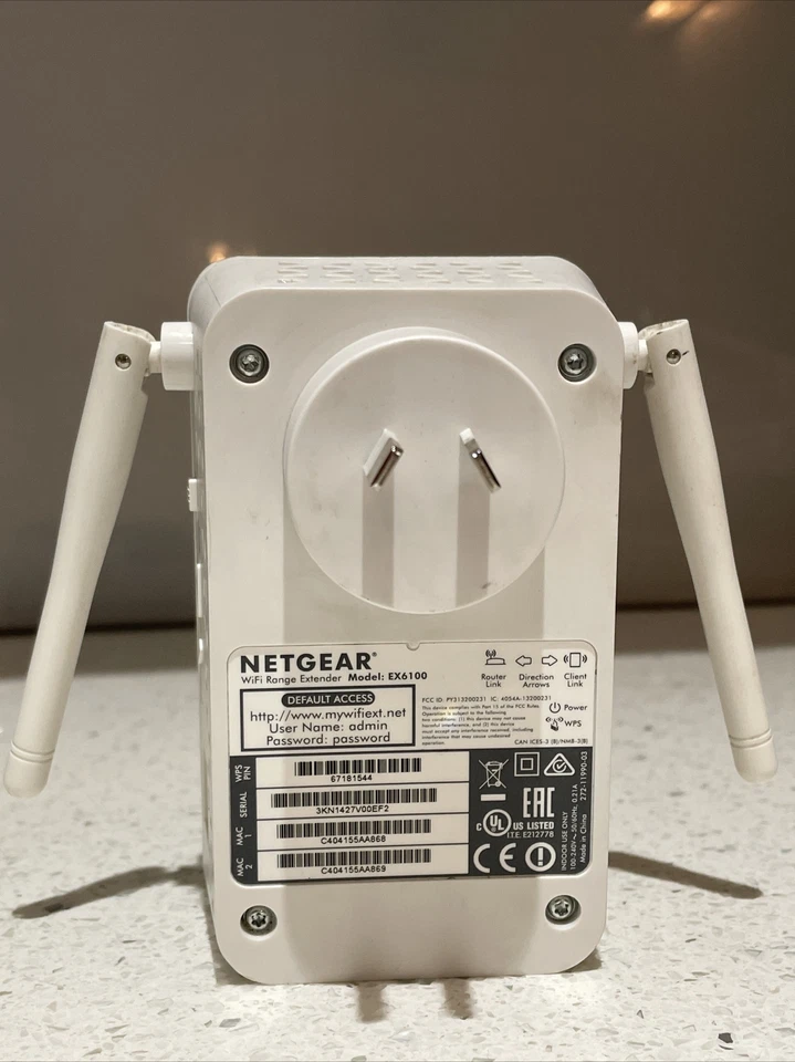 NETGEAR EX6100 AC750 Dual Band Universal WiFi Range Extender - Image 3 of 4
