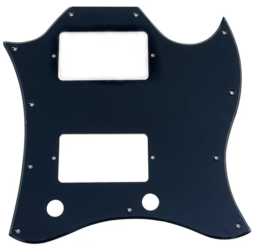 Guitar Parts For Gibson US SG Standard Full Face Guitar Pickguard Acrylic Black