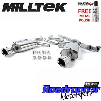 Milltek Mondeo ST220 Auspuffanlage ab Kat Edelstahl 2002-2007 SSXFD080