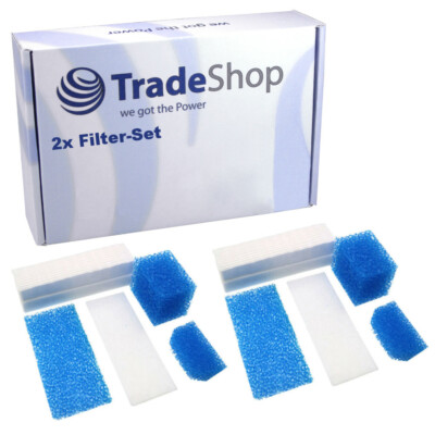 Filter-Set für THOMAS 787203 TWIN Genius Ersatz 10-teilig Aquafilter TT T2