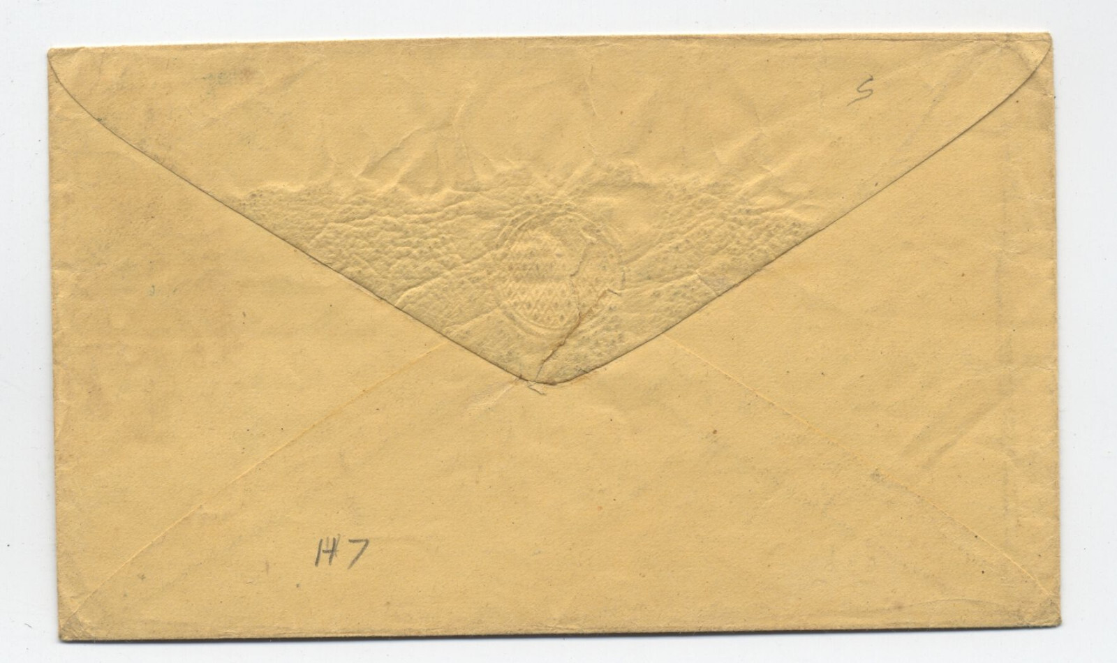 1850s Plymouth NH 11A cover [h.5441] Falak Tayyeb Platinum