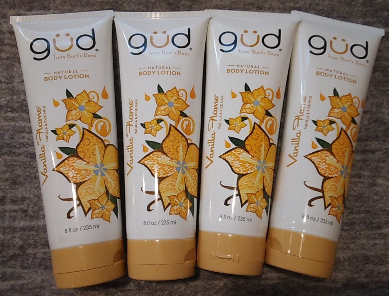 Burt's Bees Vanilla Flame Natural Body Lotion 8 oz