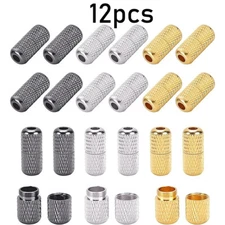 12PCS Smart Laces Buckle Shoe Laces Lock Metal No Tie Shoelaces for and Kids US