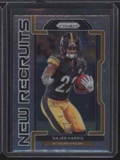 Najee Harris 2021 Prizm Football New Recruits Rookie Steelers AA-4392