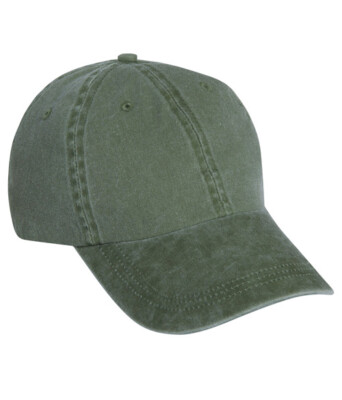 Mega Cap Pigment Dyed Baseball Cap - 100% Cotton Unstructured Low Profile Hat - View #5