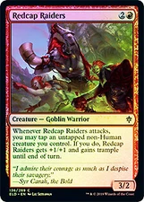 Redcap Raiders FOIL Throne of Eldraine MINT Red Common MAGIC MTG CARD ABUGames