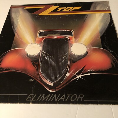 1983 Vintage ZZ  Top   Eliminator LP Texas Finest Vintage Vinyl