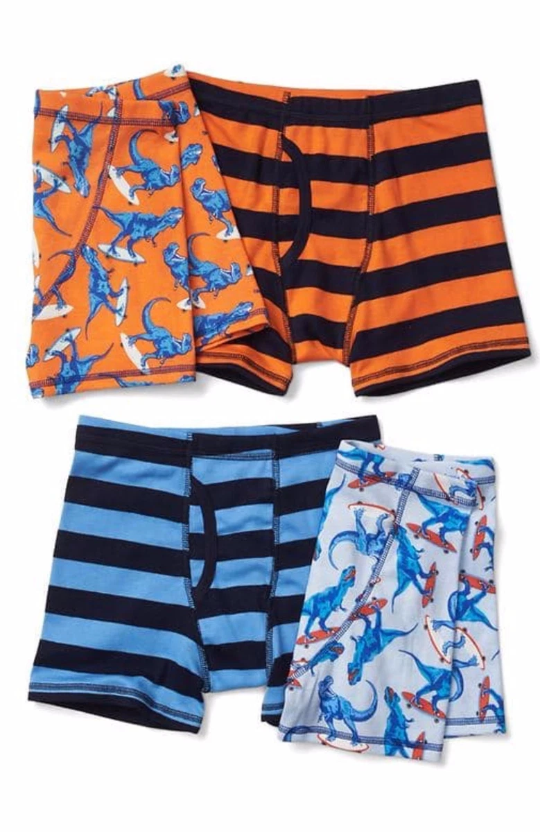 GAP KIDS UNDERWEAR BOXER BOYS DINO PACK OF 4 SIZE 10 L 12 XL XXL NEW | eBay