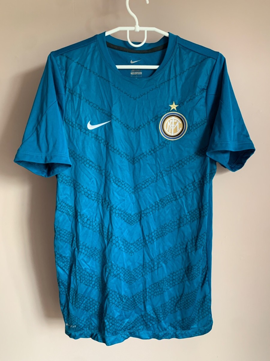 Inter Milan Training Football Shirt Nike Soccer Jersey Size M | eBay
