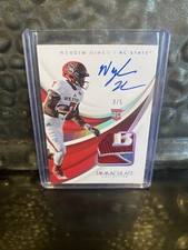 2018 Immaculate Collection Collegiate Football Cards 13