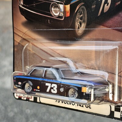 2024 HOT WHEELS PREMIUM '73 VOLVO 142 GL BOULEVARD #111 BLACK