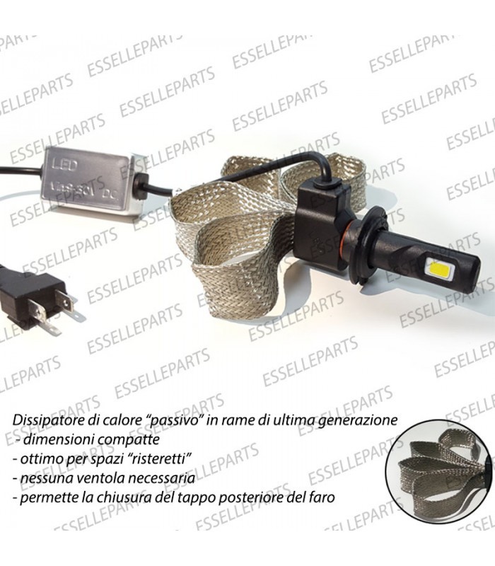 Conversione Fari Full LED 6000k Canbus VW POLO AW1 Luce Bianca No Error - Foto 9
