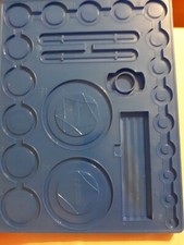 Vintage Kenner Spirograph Blue Tray