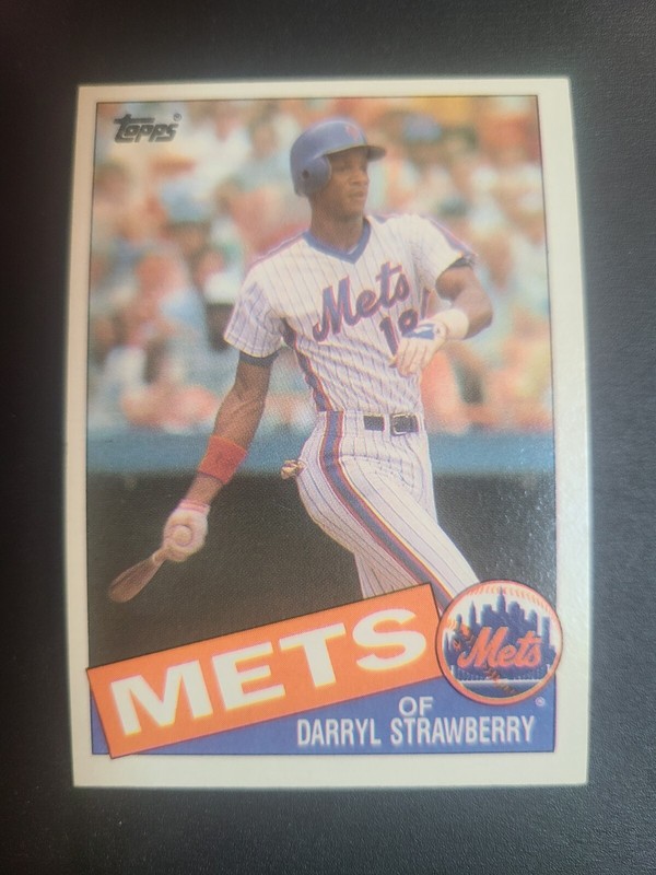 Darryl Strawberry 1985 Topps #570 New York Mets 