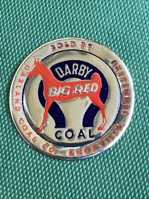DARBY BIG RED COAL MINE SCATTER TAG TRADE NAME USED BY GARLAND COAL HARLAN CO KY