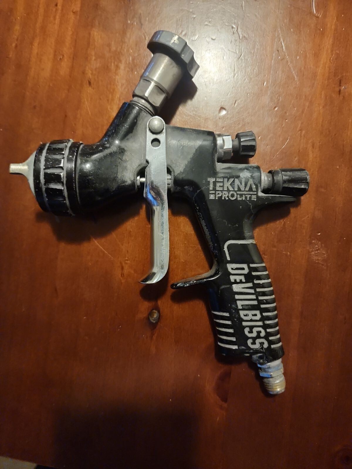 DevilBiss Tekna Prolite Spray Gun With TE10 Cap eBay