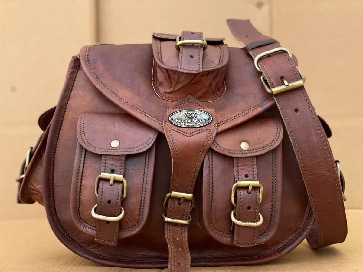 Femme Vintage Sac Bandouli re Cuir Porte Monnaie Fourre Tout Main Multi Poches