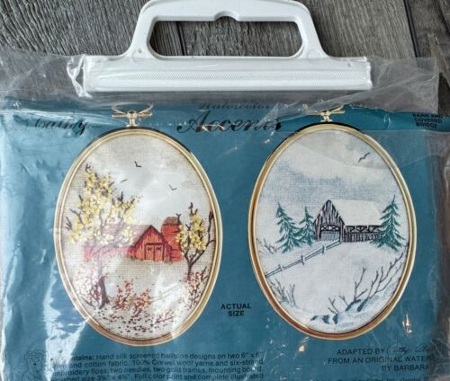 Cathy Needlecraft Aquarell Akzente Sommer und Winter