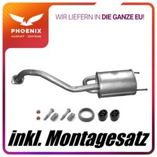 für Honda Jazz III 1.2 1.3 1.4 (2008-2015) Auspuff Endschalldämpfer 