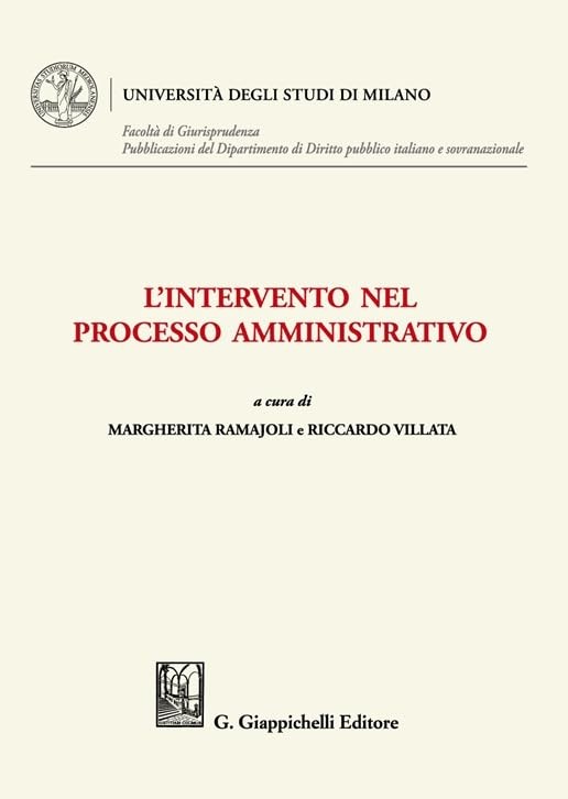 Margherita Ramajoli Riccardo Vi L'intervento nel processo amministr (Paperback)