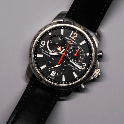 Certina DS Podium Chronograph GMT | 42mm Sapphire | Swiss Made | Ref. C001.639 | - Imagen 1 de 4