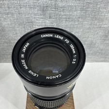 Canon FD 135mm f3.5 Prime Lens - VG + caps