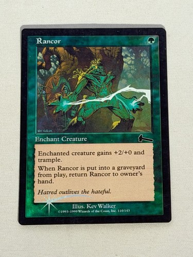 MTG FOIL Rancor Urza's Legacy Magic the Gathering