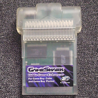 GameShark Video Game Enhancer Cartridge Game Boy Color/Pocket Clear UNTESTED