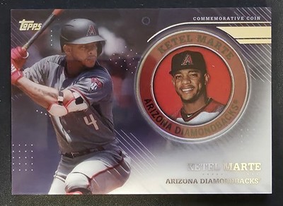2020 Topps #TPM-KM Ketel Marte Topps Player Medallions