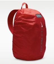 Nike Red Medium Backpack Swoosh Zip Closure O...