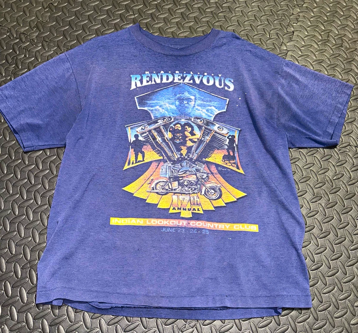 25+ Harley-Davidson Blue Vintage T-Shirts for Men for sale