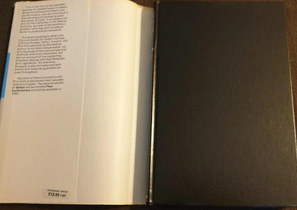 BAKERY. Bread and Fermented Goods. L.J.Hanneman.  Book For Student Bakers. - Image 3 of 4