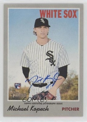 2019 Topps Heritage Real One Michael Kopech #ROA-MKO Auto 2k3