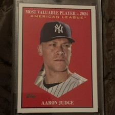 2025 Topps Update Series - Aaron Judge #MV-1 Most Valuable Insert Yankees