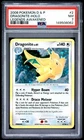 2008 POKEMON DIAMOND & PEARL LEGENDS AWAKENED #2 DRAGONITE-HOLO PSA 7