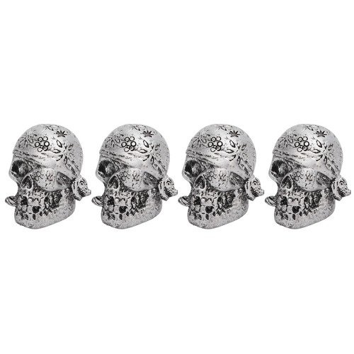 (Silver Color)4Pcs Tire Valve Caps For Cars Suvs Trucks LVE - Picture 23 of 23