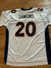 VTG Reebok On Field DENVER BRONCOS Brian Dawkins NFL Away Jersey sz XL